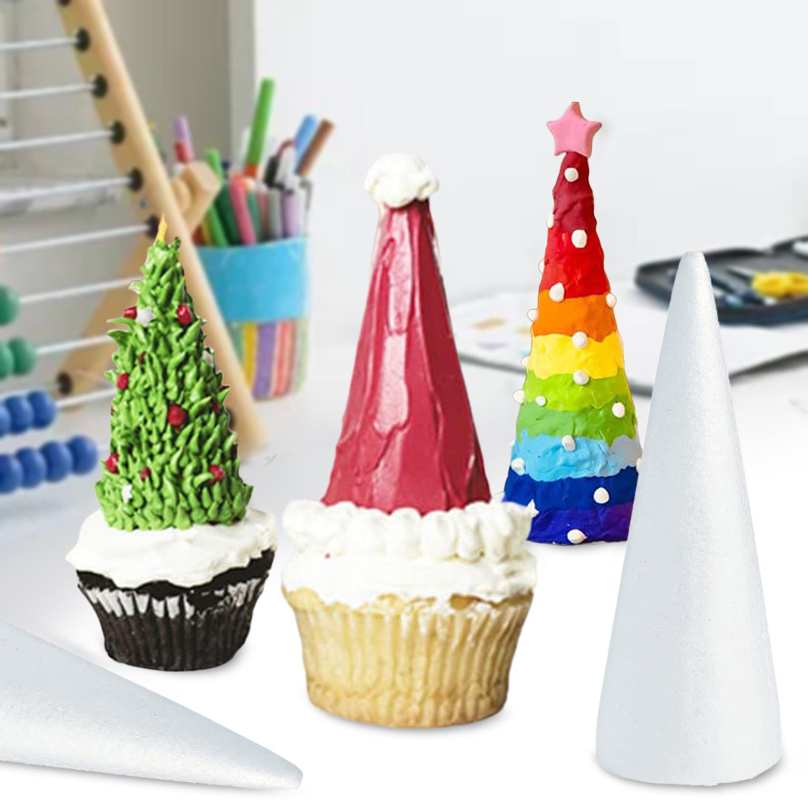 Art Craft For Christmas - 30 قطعة من أقماع الفوم للحرف