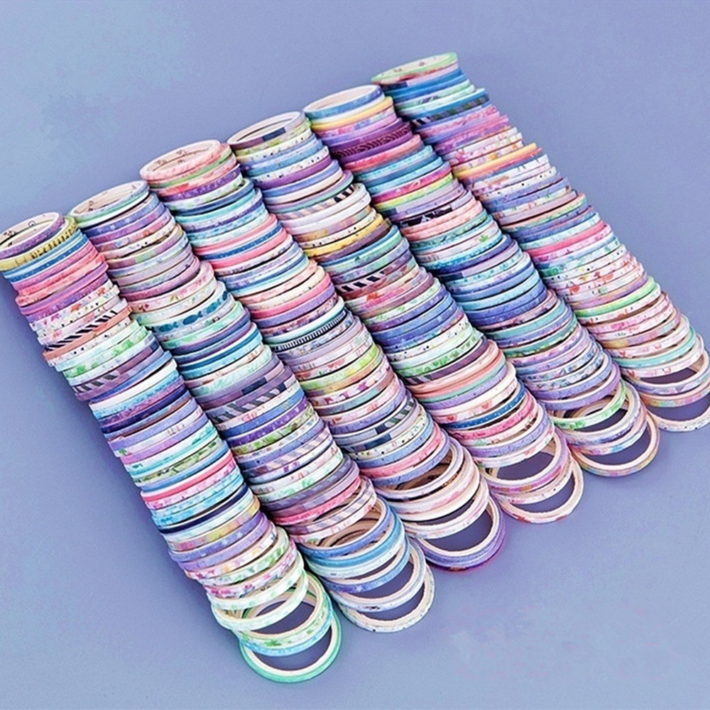 Washi Tape Rolls - 20/50 رولز اشي الشريط مجموعة ،