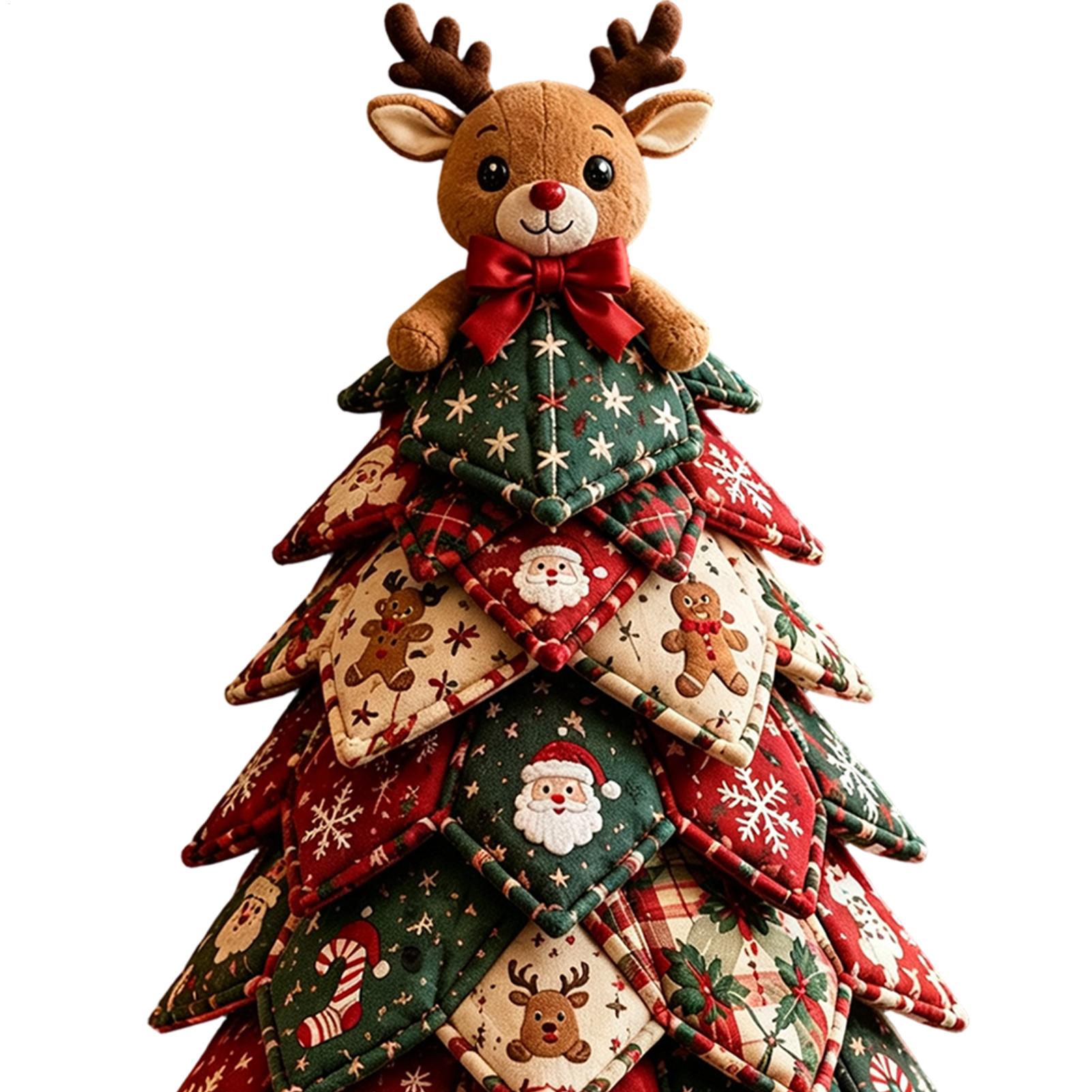 Art Craft For Christmas - طقم شجرة عيد الميلاد المصنوعة من