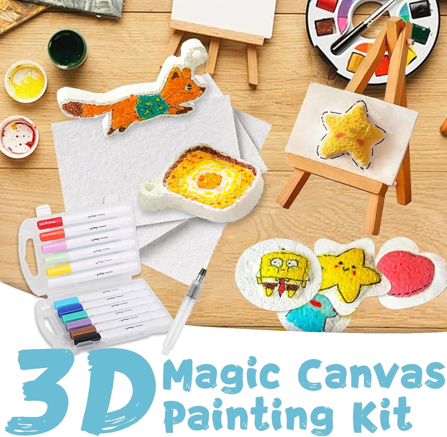 ثلاثية الأبعاد منتفخ رغوة المل - مراجعة Art Craft Kids وسعره