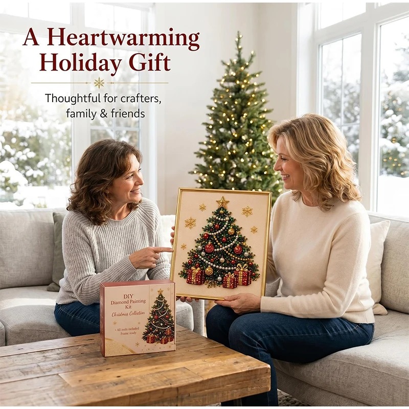 مجموعة فن الرسم باللؤلؤ والماس - مراجعة Art Craft For Christmas وسعره