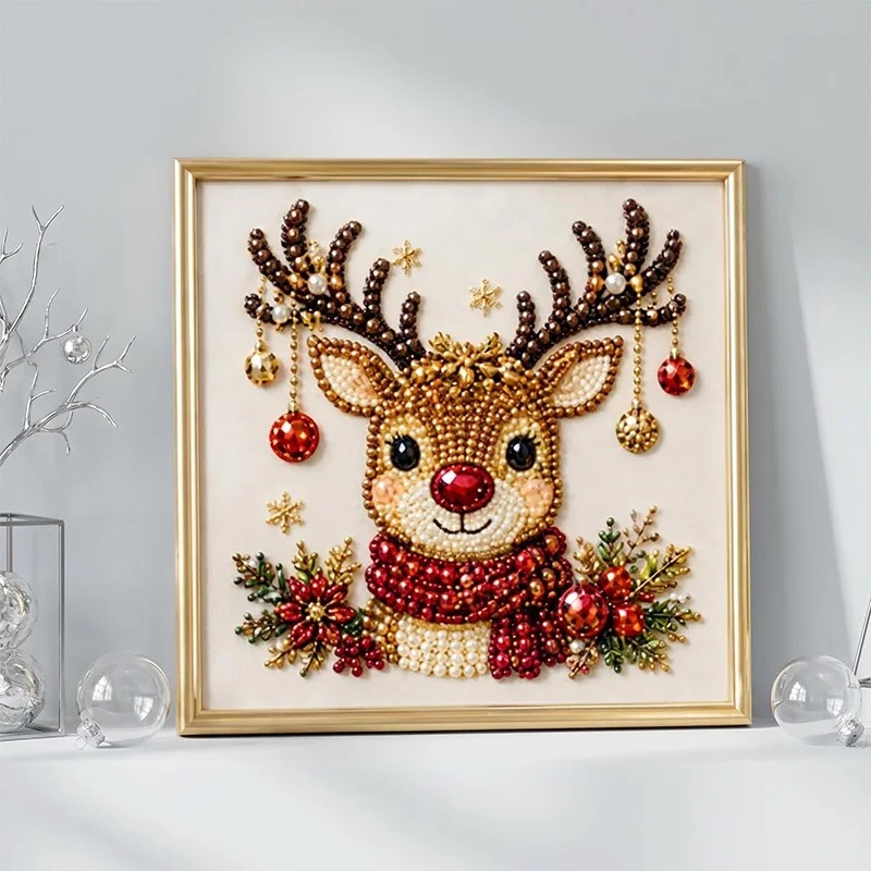 مجموعة فن الرسم باللؤلؤ والماس - مراجعة Art Craft For Christmas وسعره