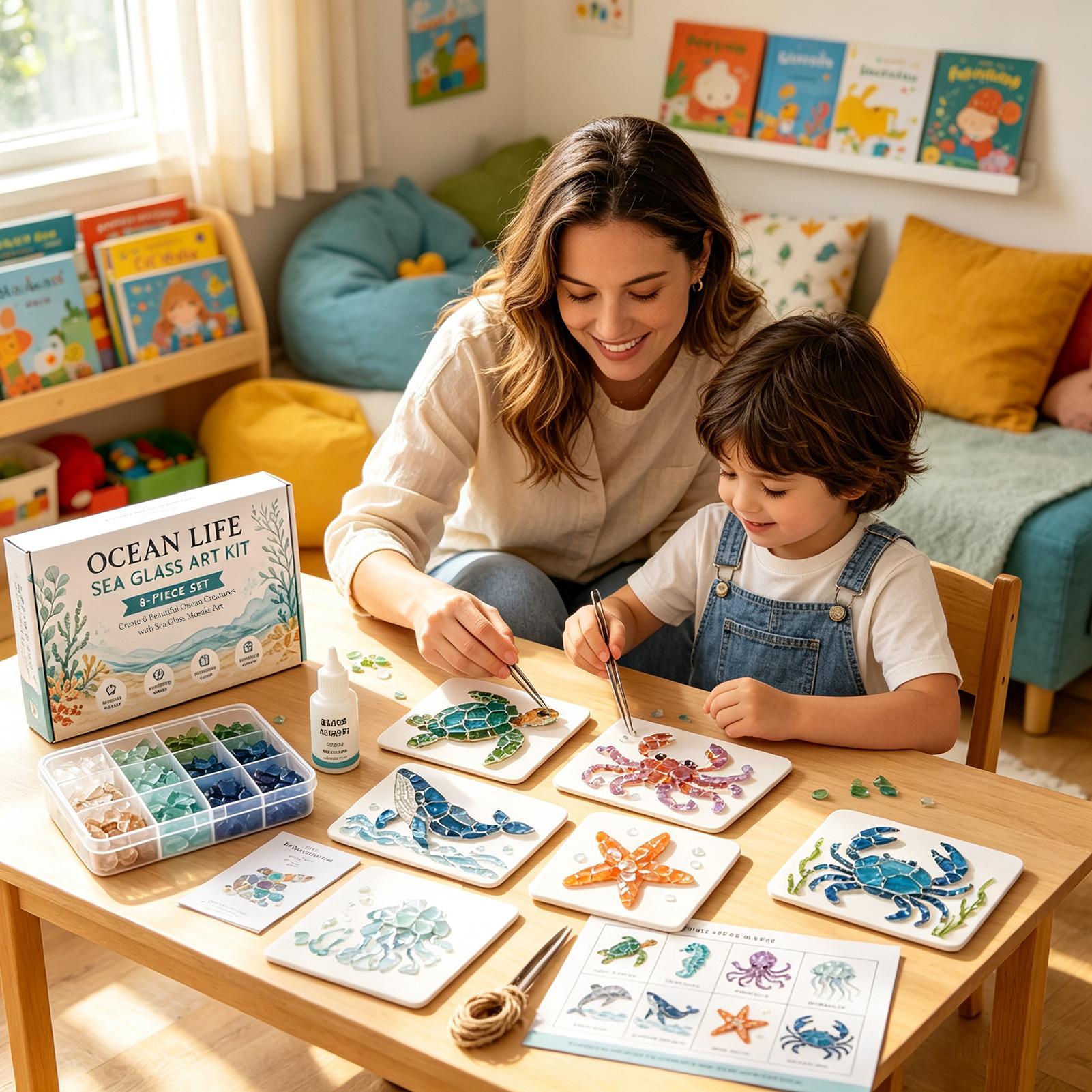 مجموعة أدوات الحرف اليدوية لصن - مراجعة Art Craft Things وسعره