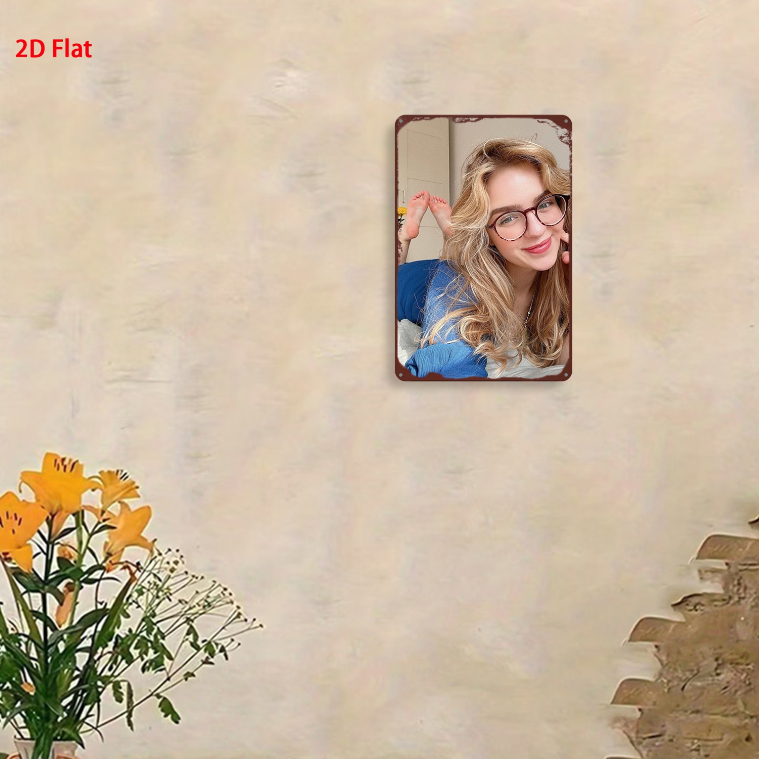 لافتة معدنية بتصميم ثنائي الأب - مراجعة Art Craft Club وسعره