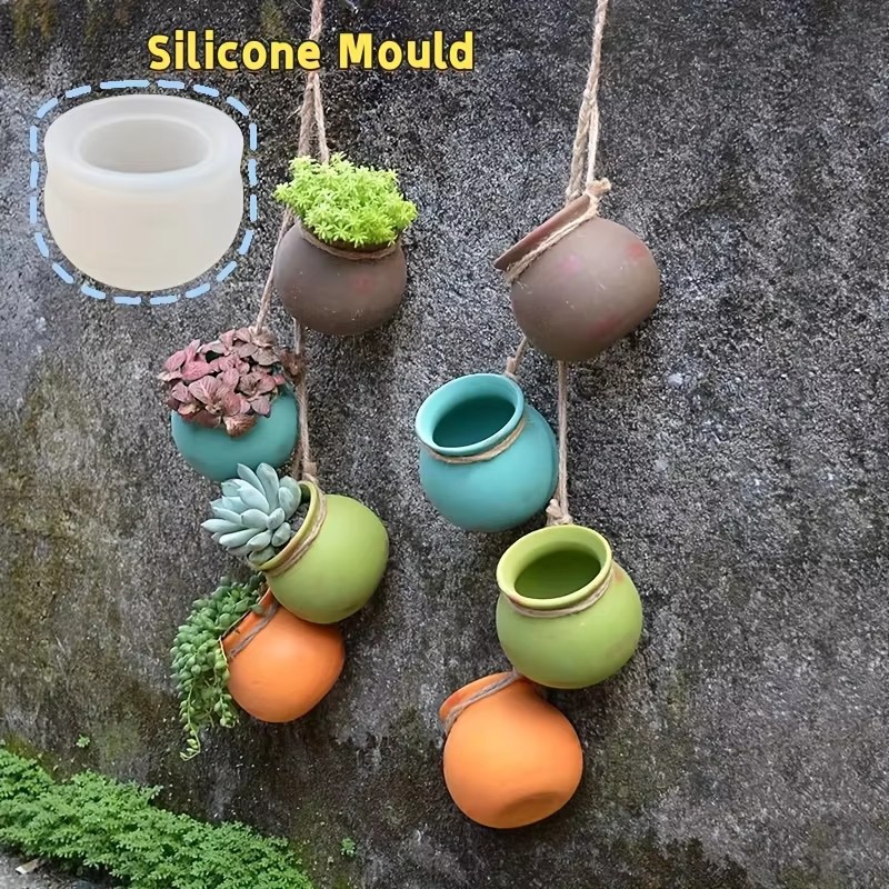 قوالب أصص الزهور السيليكونية،  - مراجعة Art Craft Things وسعره