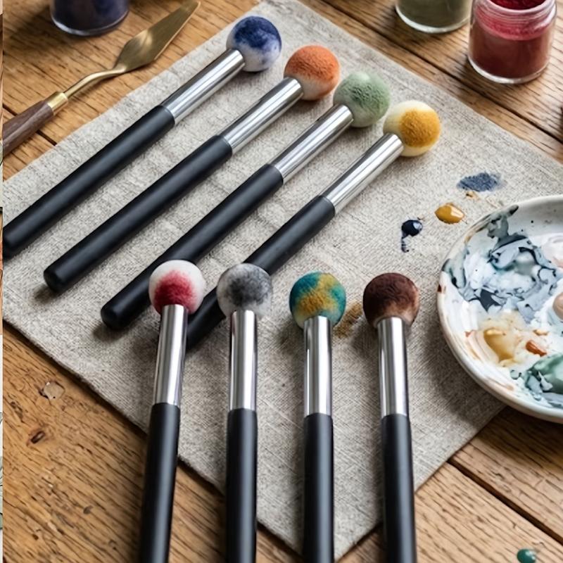 1/2/4 قطع فرش فنية إسفنجية برؤ - مراجعة Art Craft Class وسعره