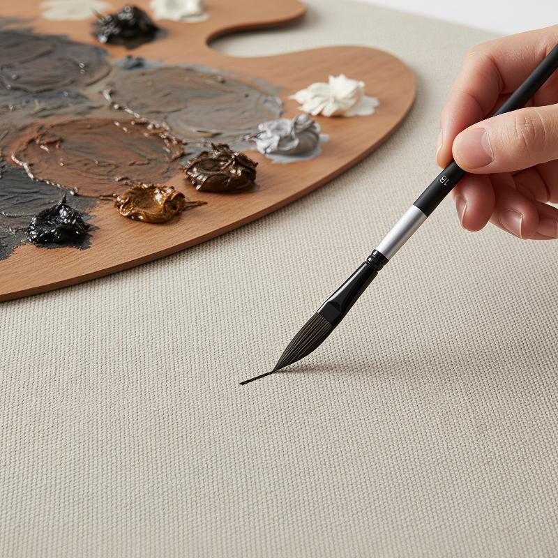 مجموعة من 4 فرش رسم بخيوط سحب، - مراجعة Art Craft Class وسعره