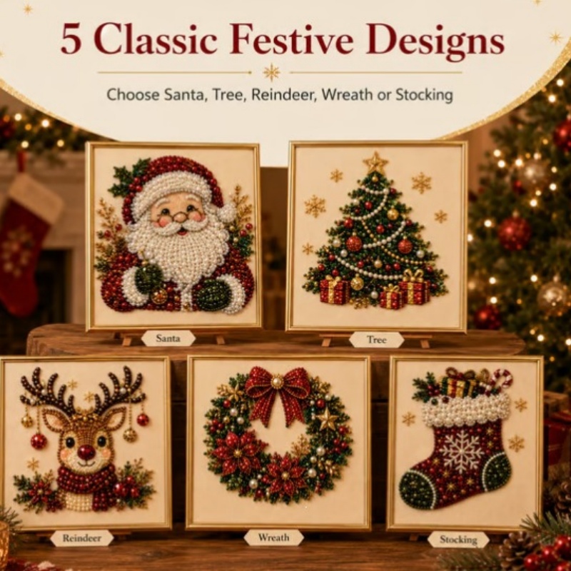 مجموعة فنون الرسم باللؤلؤ والم - مراجعة Art Craft For Christmas وسعره